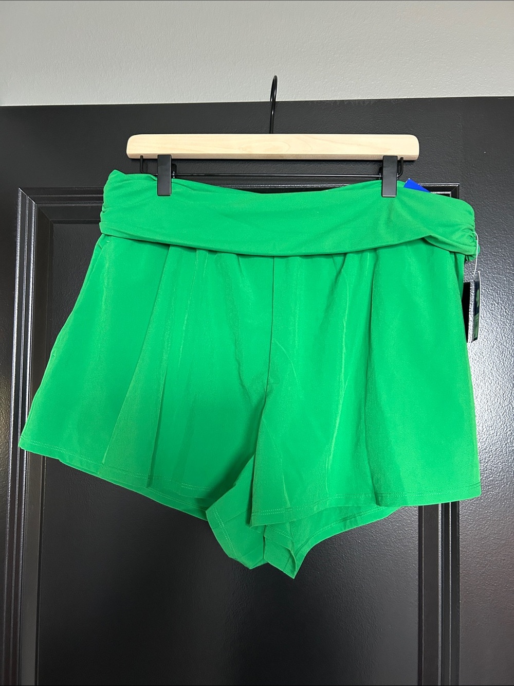 Joy lab XL Fold over High-Rise Green Women’s athletic Shorts